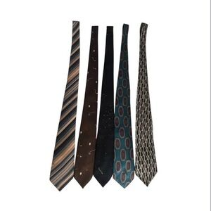 Men’s Designer Ties Lot Oscar de la Renta, Paco R, Porte C, Countess Mara